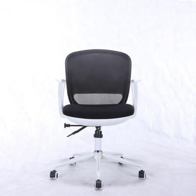 Mid-Back big ergonomic office lumbar support mesh task chair with armrests office furniture MM-8003H-F