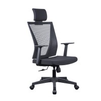 YuKai Breathable black mesh office chair M9116-1 for conference chamber