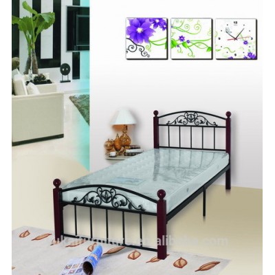 YUKAI bedroom furniture iron bed metal bed DB-717