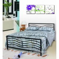 YUKAI bedroom furniture iron bed metal bed DB-703