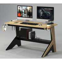 Gaming desk with cup, earphone and handle holder CT-3609